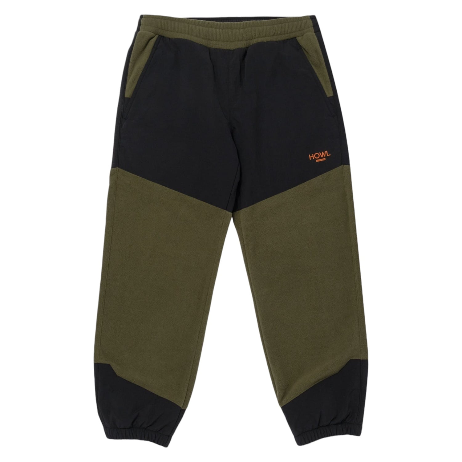 Zip Polar Fleece Men Pants Insulated