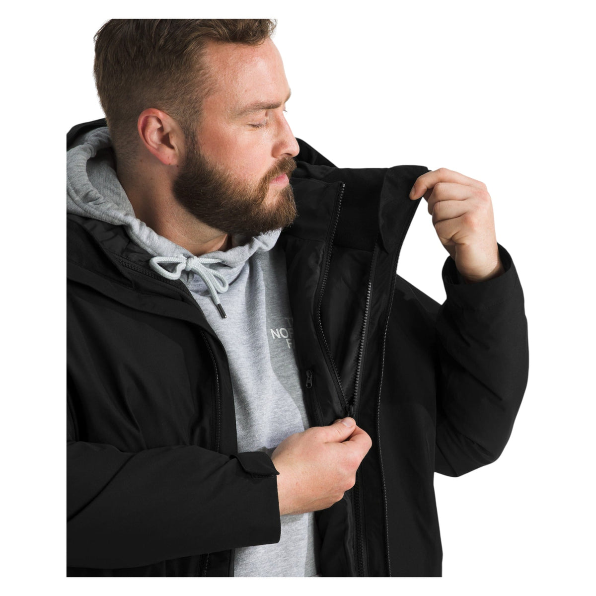 Big Carto Mono Triclimate Hooded Men Winter Jacket