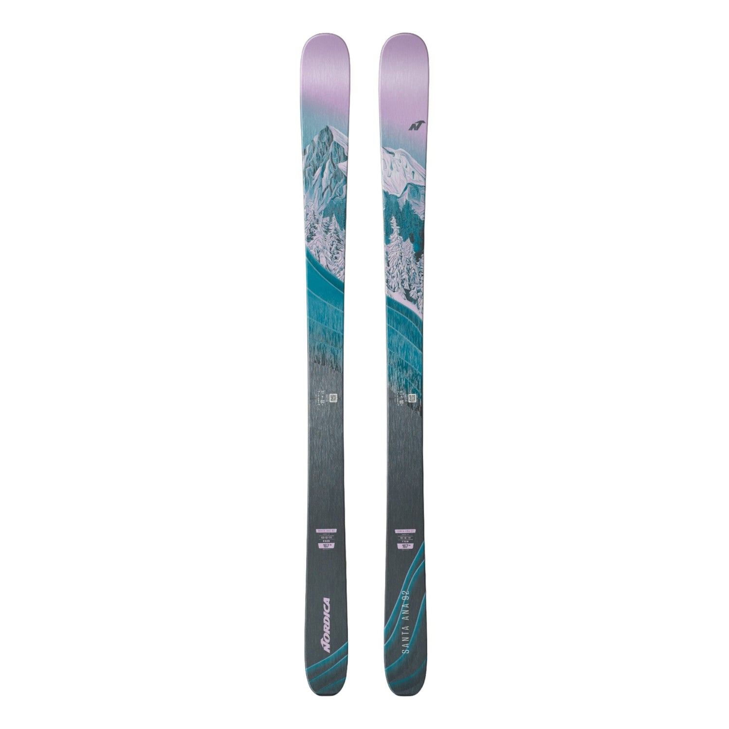Skis Alpins Santa Ana 92 Femme