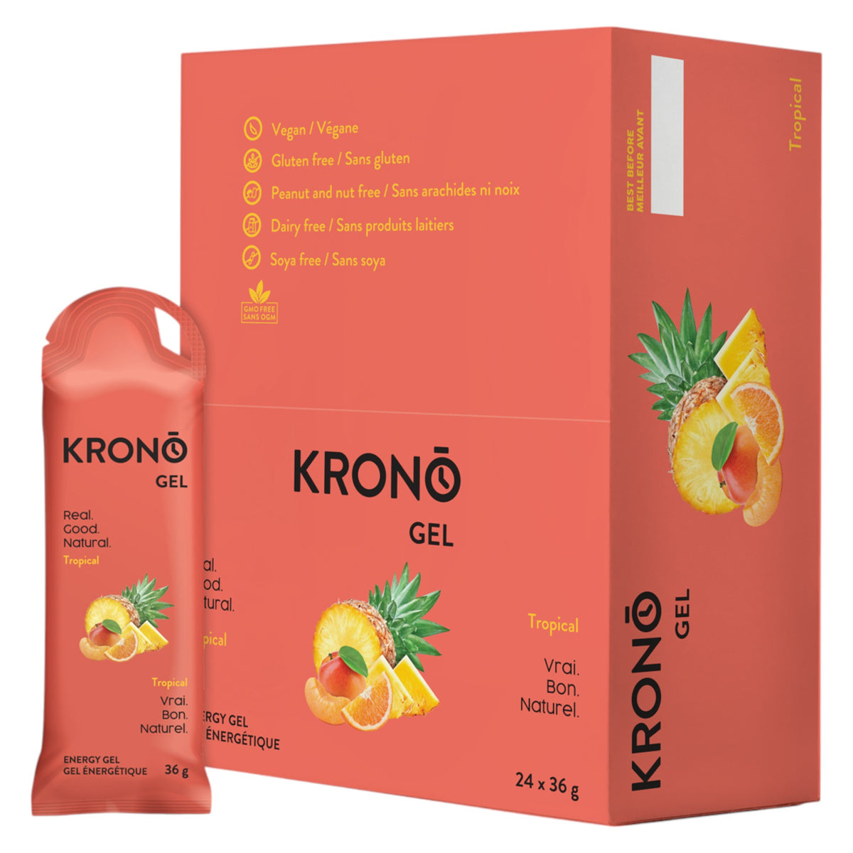 Krono Gels Énergétiques , Boîte de 24
