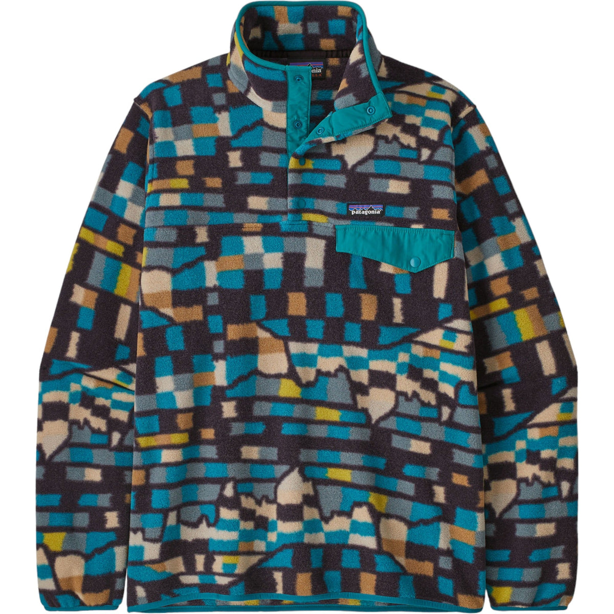 Couche Isolante Synchilla Snap-T Pullover Homme
