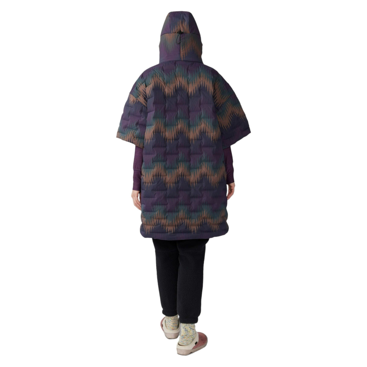 Veste Isolante Stretchdown Poncho Femme