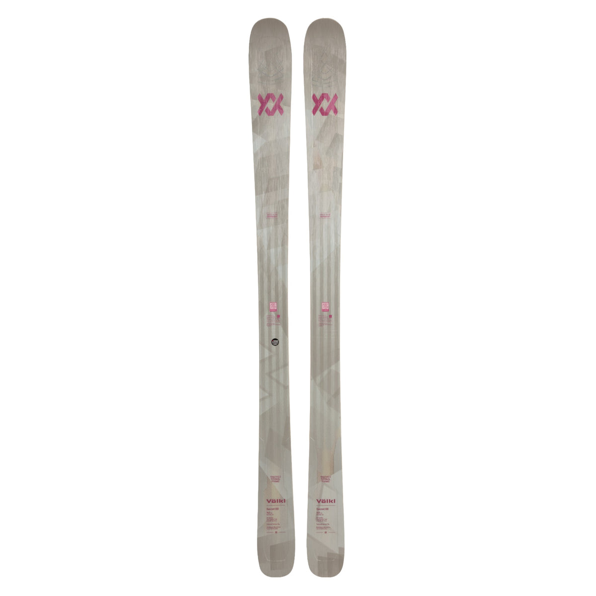 Skis Alpin 88 Flat Femme