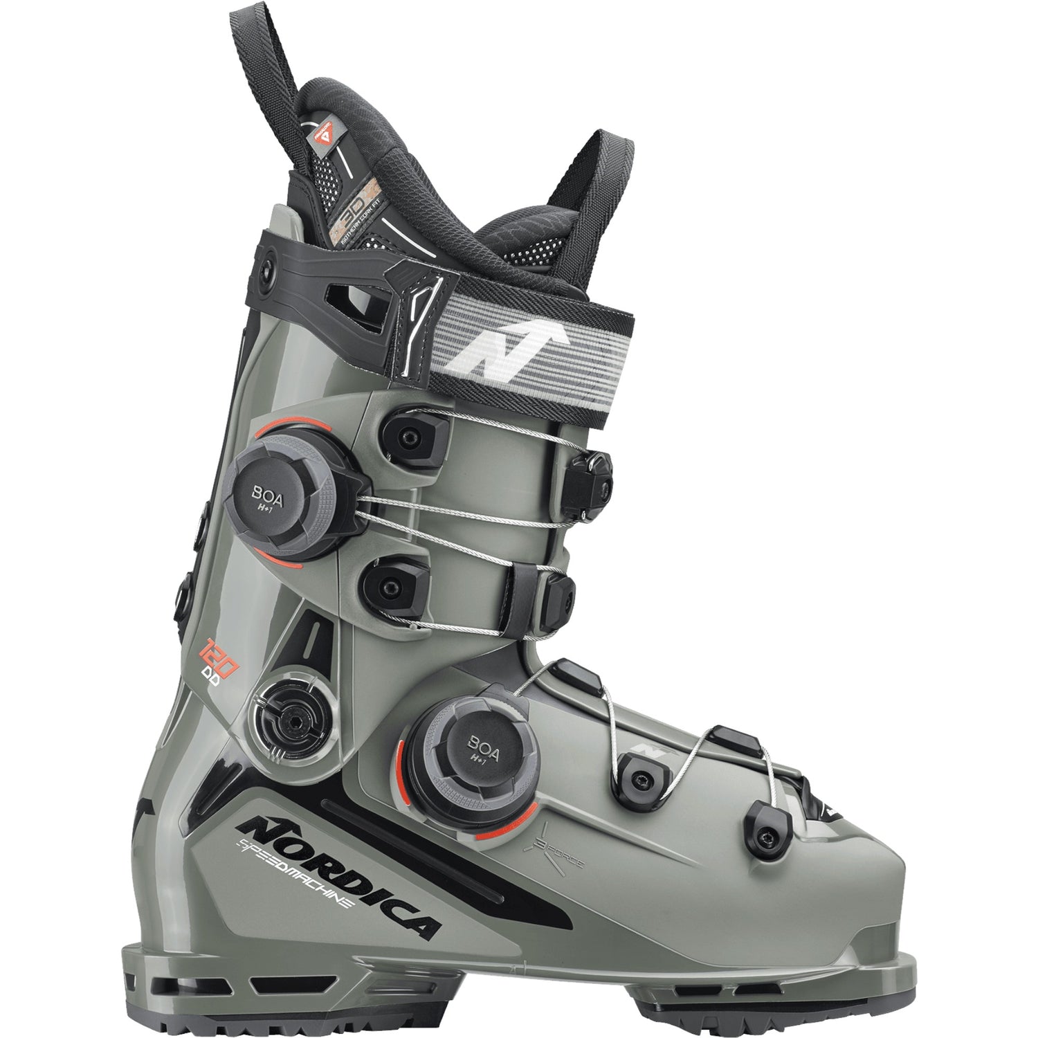 Nordica Dark Gris/Noir/Rouge.969 24.5