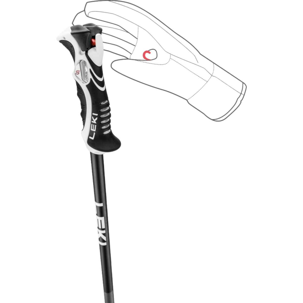 Bold Lite S Adult Ski Poles