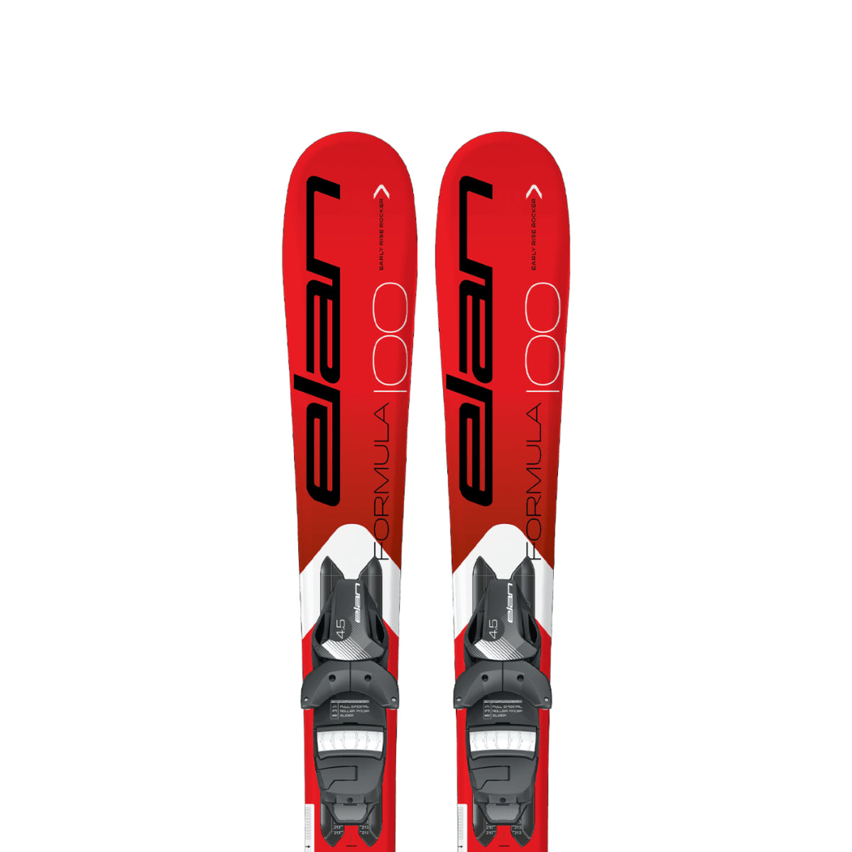 Formula Red QS + EL 4.5 GW Kids Alpine Skis