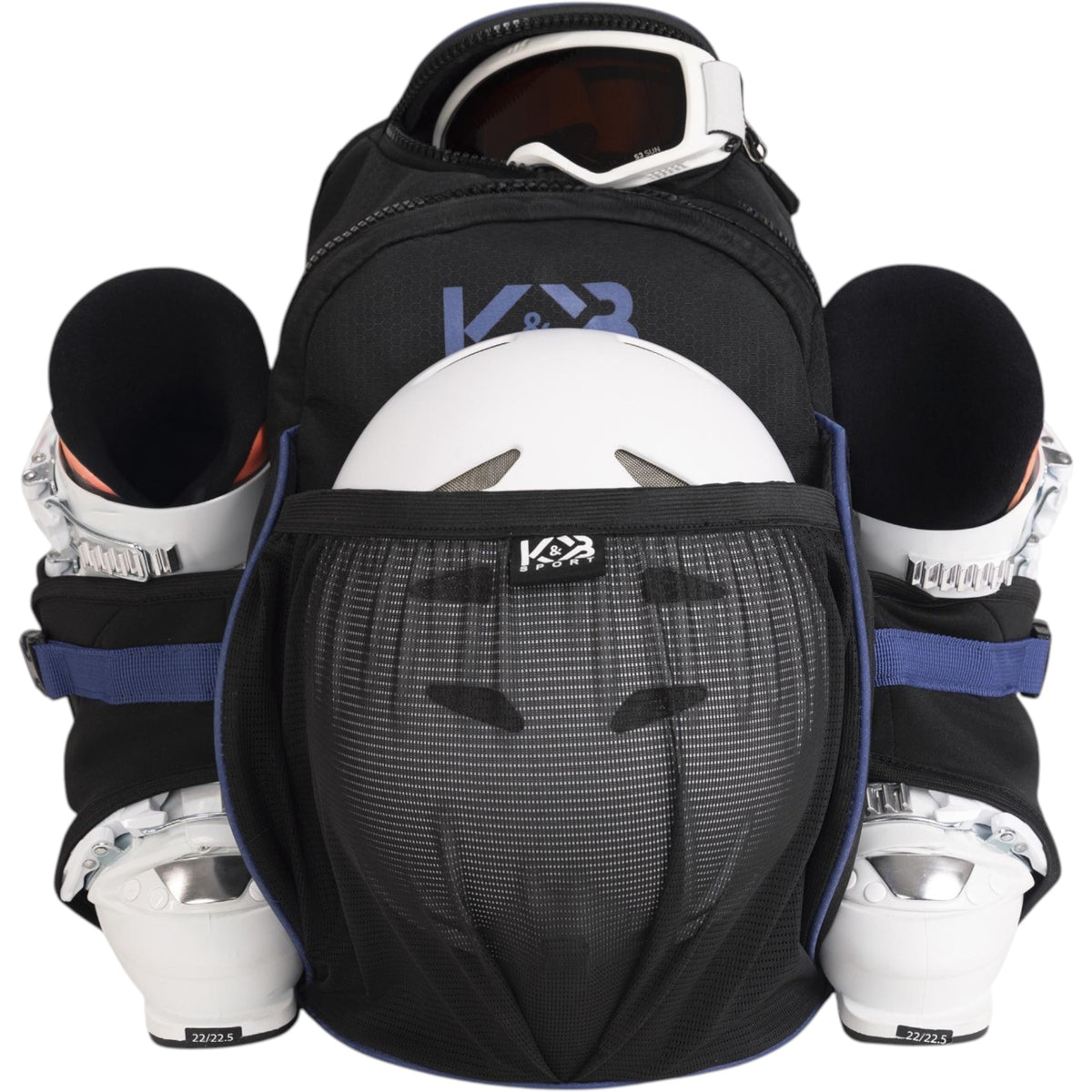K&B Noir/Accents Bleus
