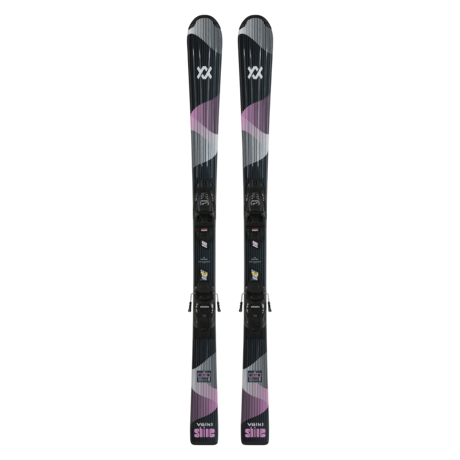 Skis Alpins Shine + 4.5 Vmotion Enfant