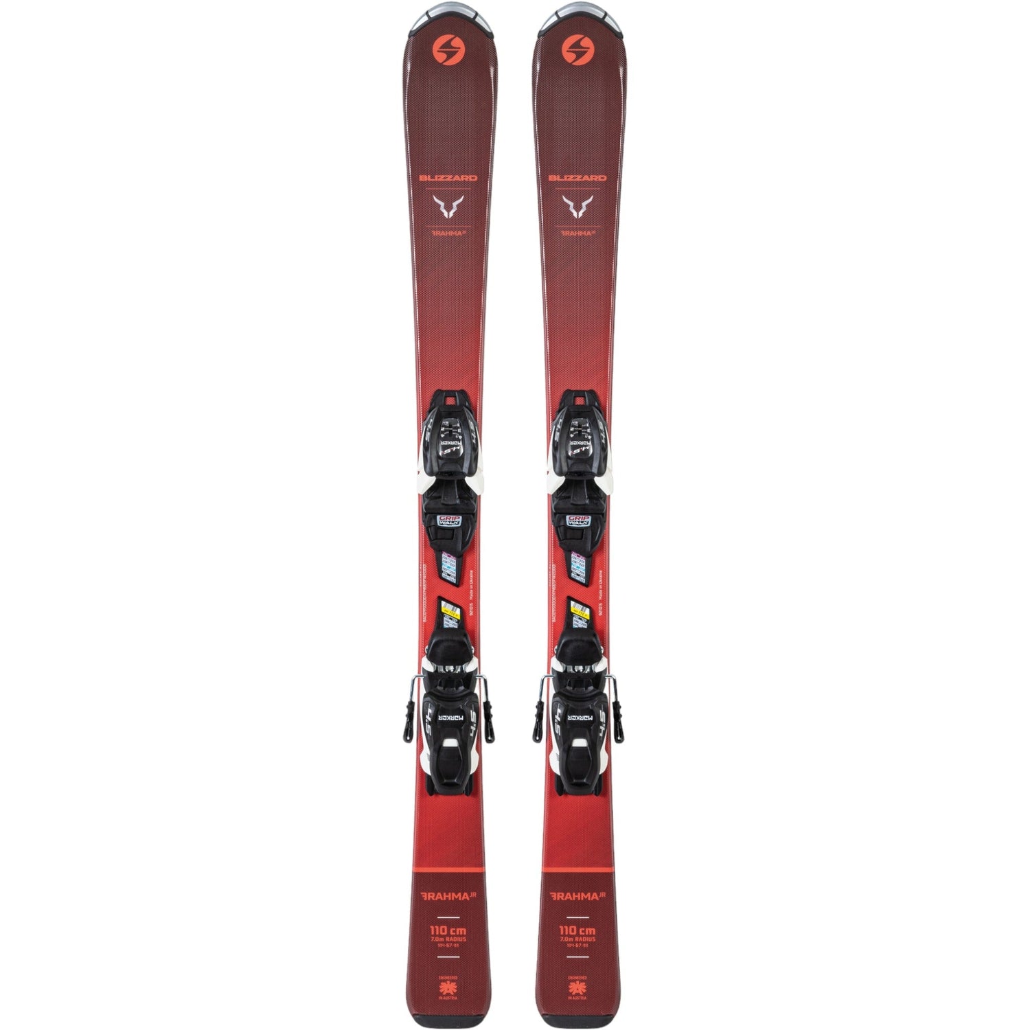 Brahma JR (100-140) 4.5+FDT JR 4.5 Kids Alpine Skis