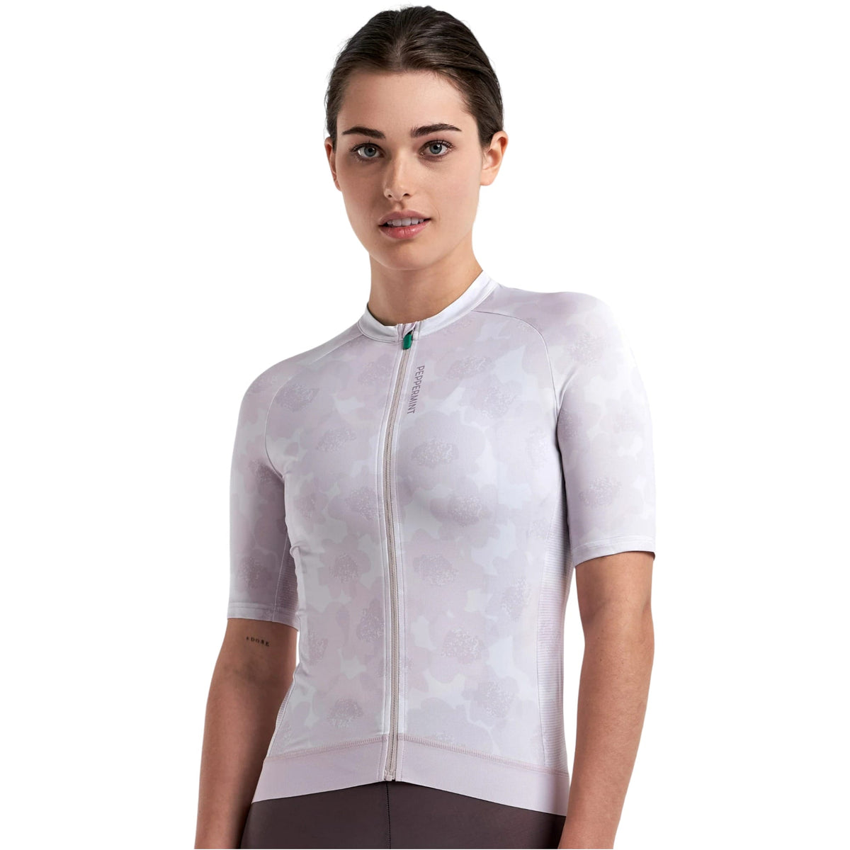 Maillot de Vélo de Route Manches Courtes Signature Femme