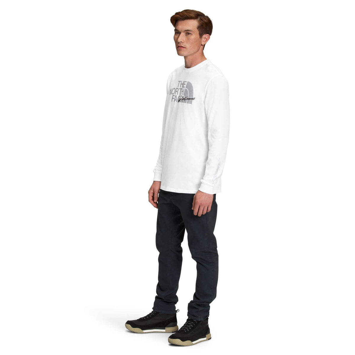 Graphic Injection Men L/S Tee