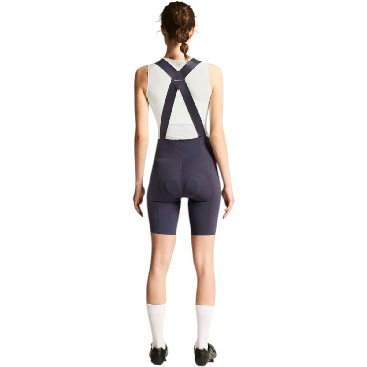 Cuissard à Bretelles de Vélo de Route Endur C2 Femme
