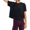 Maillot de Vélo de Montagne Manches Courtes Gravel Crop Femme
