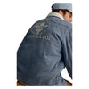 Chemise Denim avec Col en Sherpa Homme