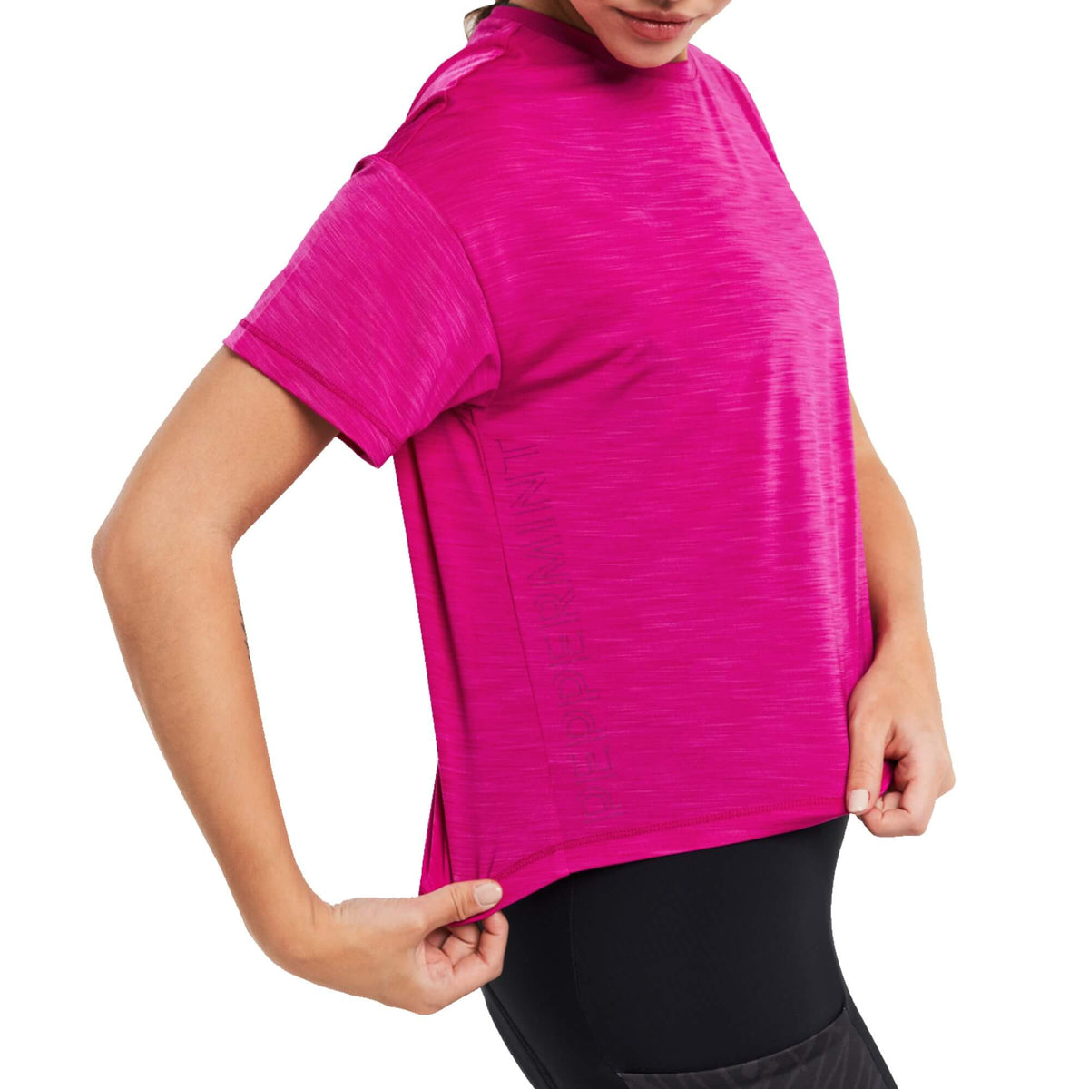 Maillot de Vélo de Montagne Manches Courtes Gravel Crop Femme
