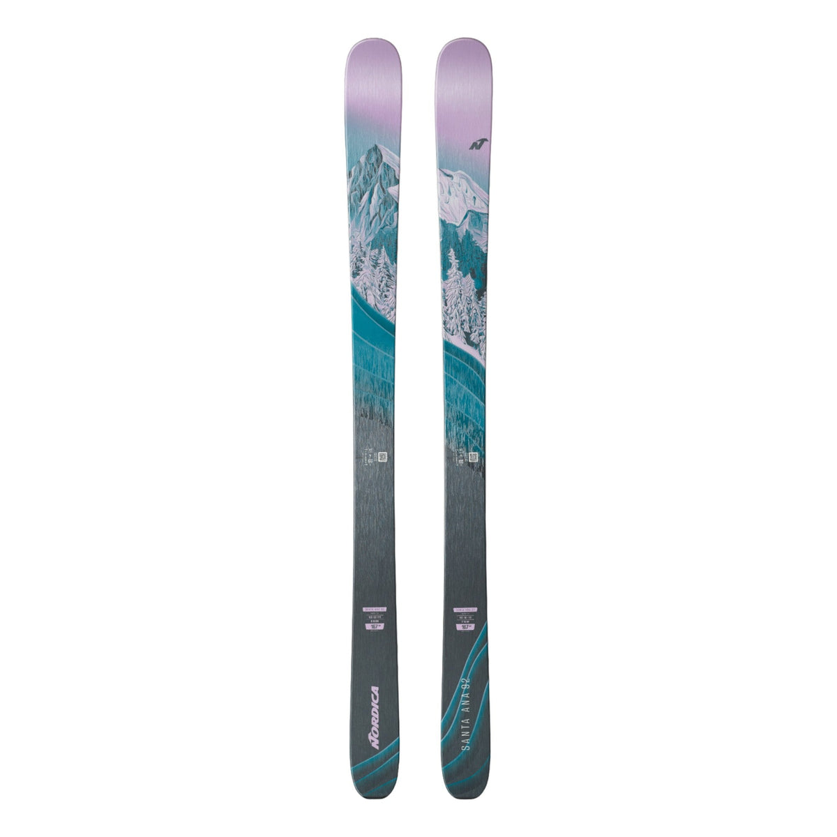 Skis Alpins Santa Ana 92 Femme