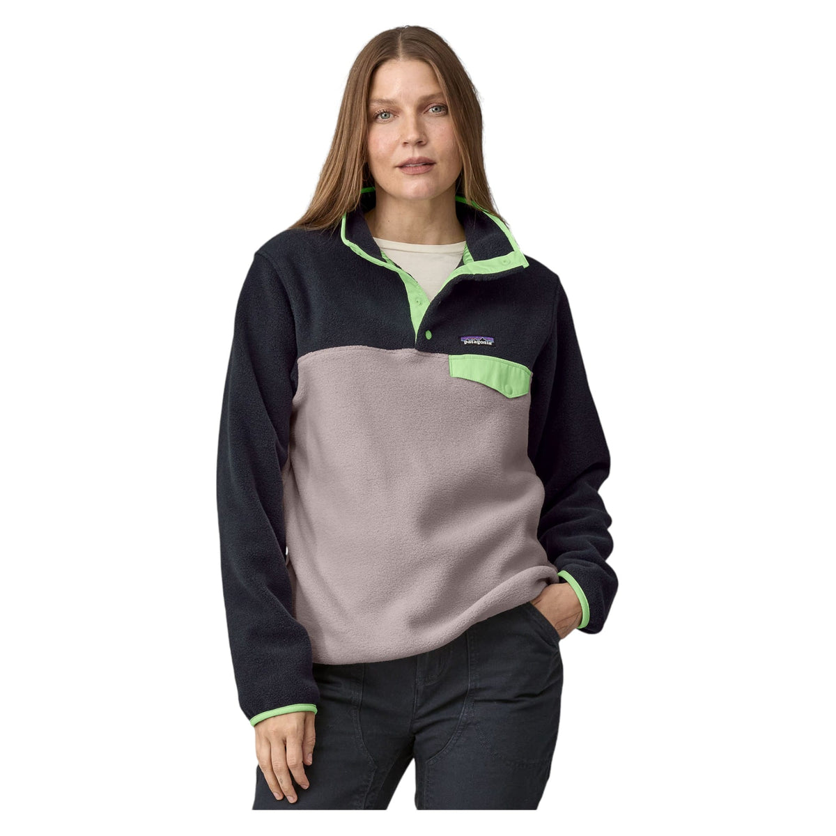 Chandail Manches Longues LW Synchilla Snap-T P/O Femme