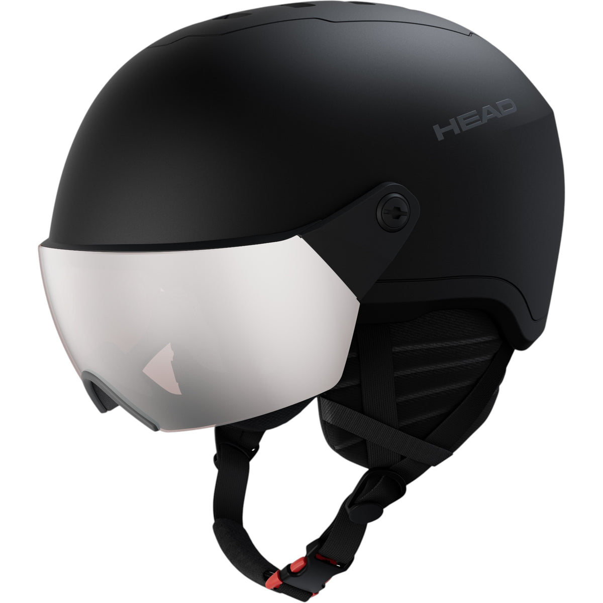 Head Noir Silver/Rouge XS/S