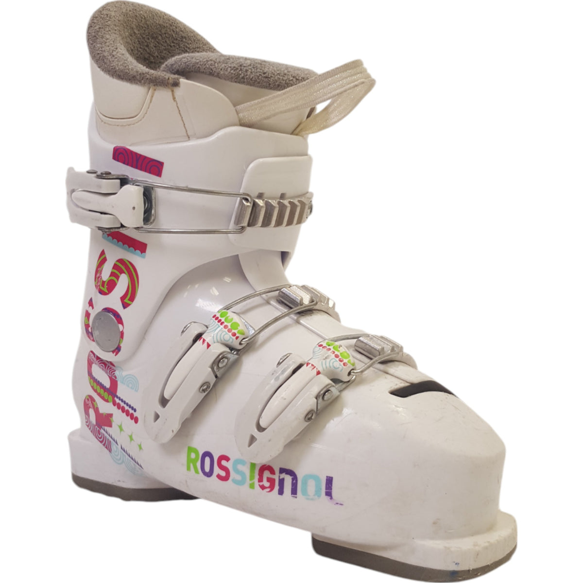 Used Fun Girl 3 Kids Ski Boots