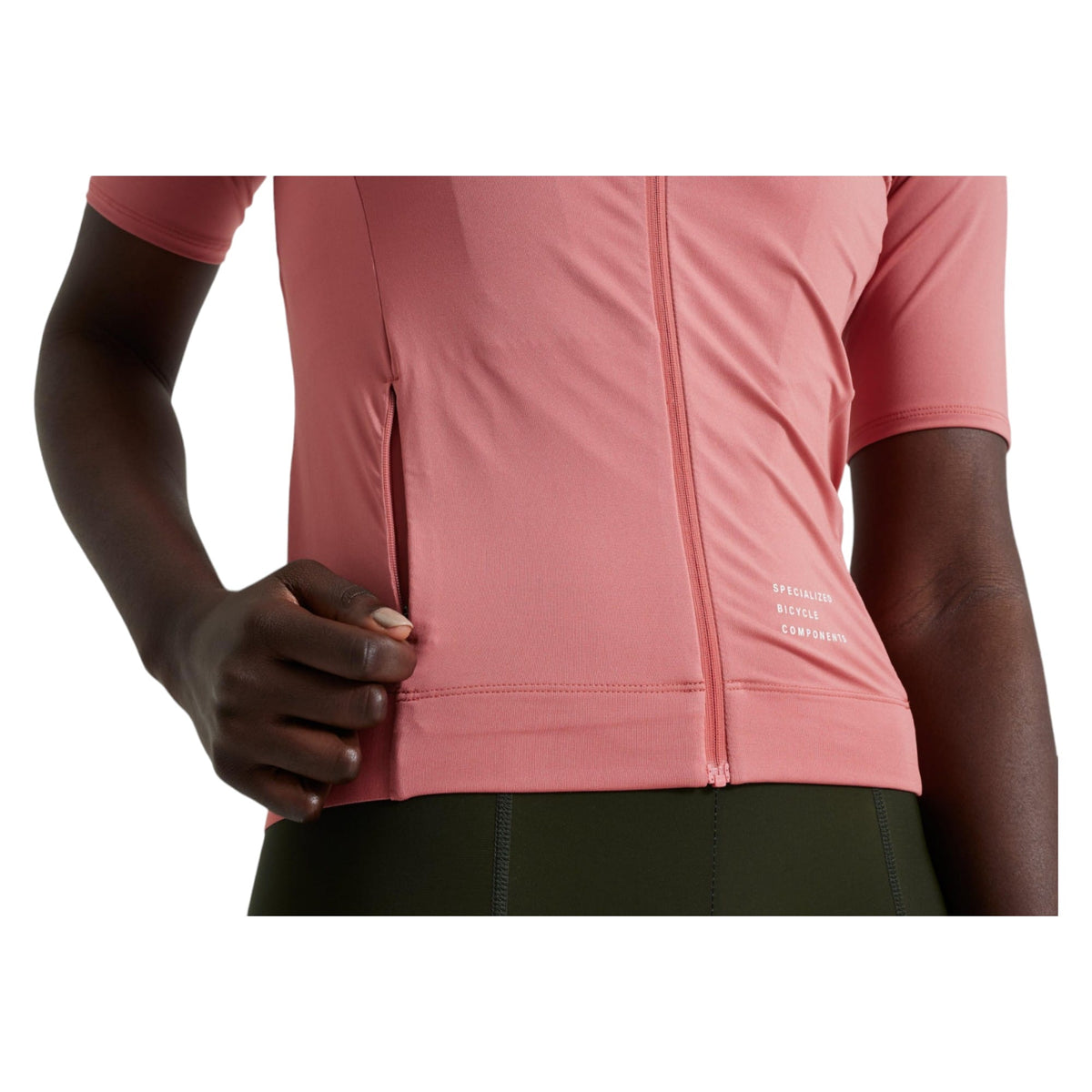 Maillot de Vélo de Route Manches Courtes Foundation Femme