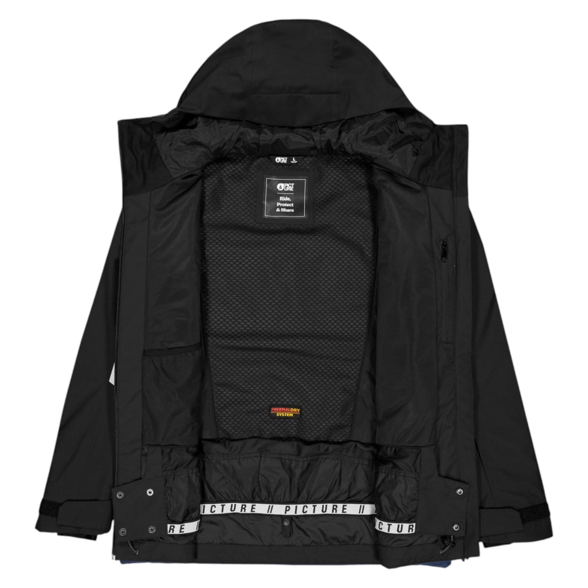 Picture Object Men Winter Jacket