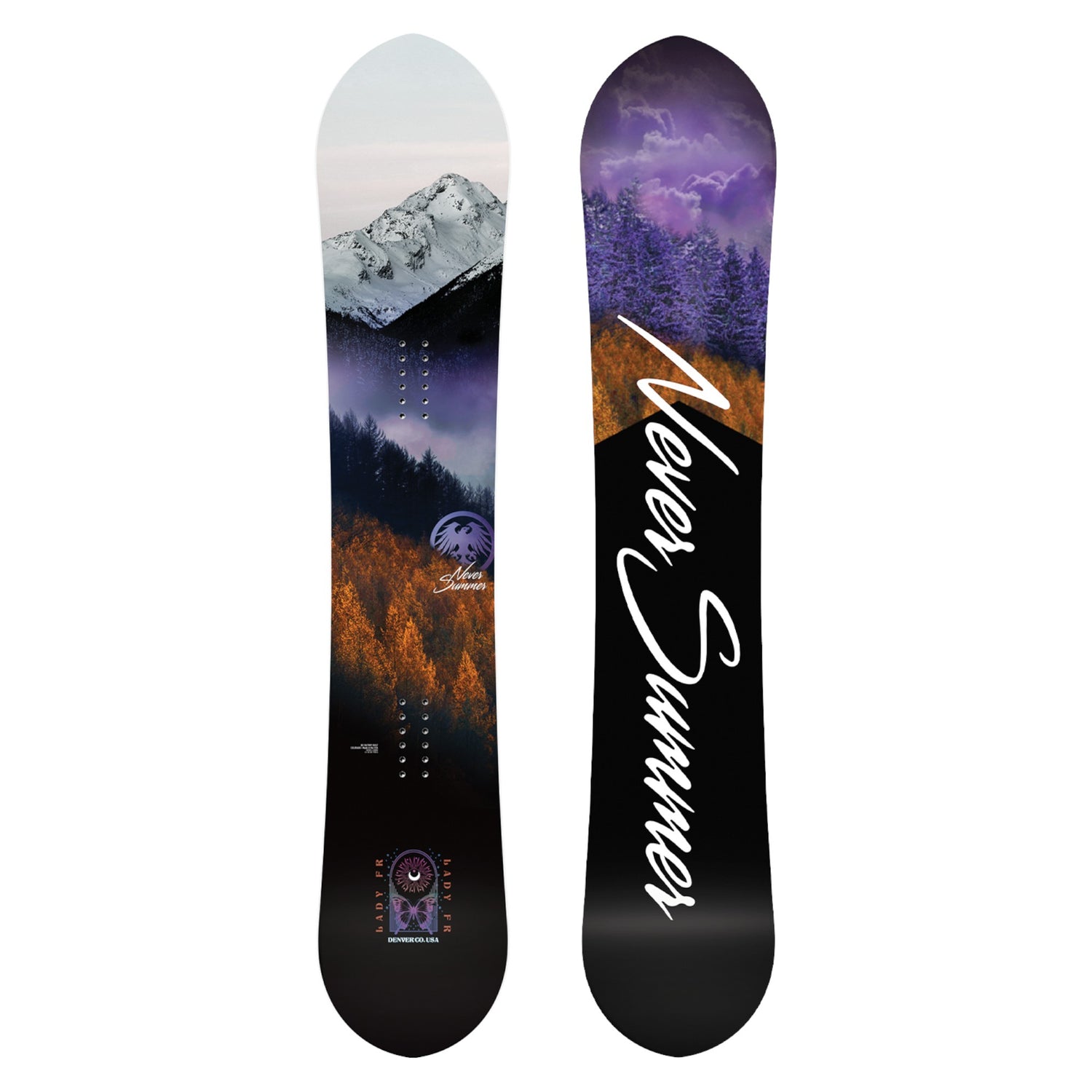 Lady Women Snowboard