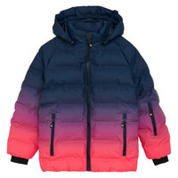 Quilt & Gradient Ski Kids Winter Jacket