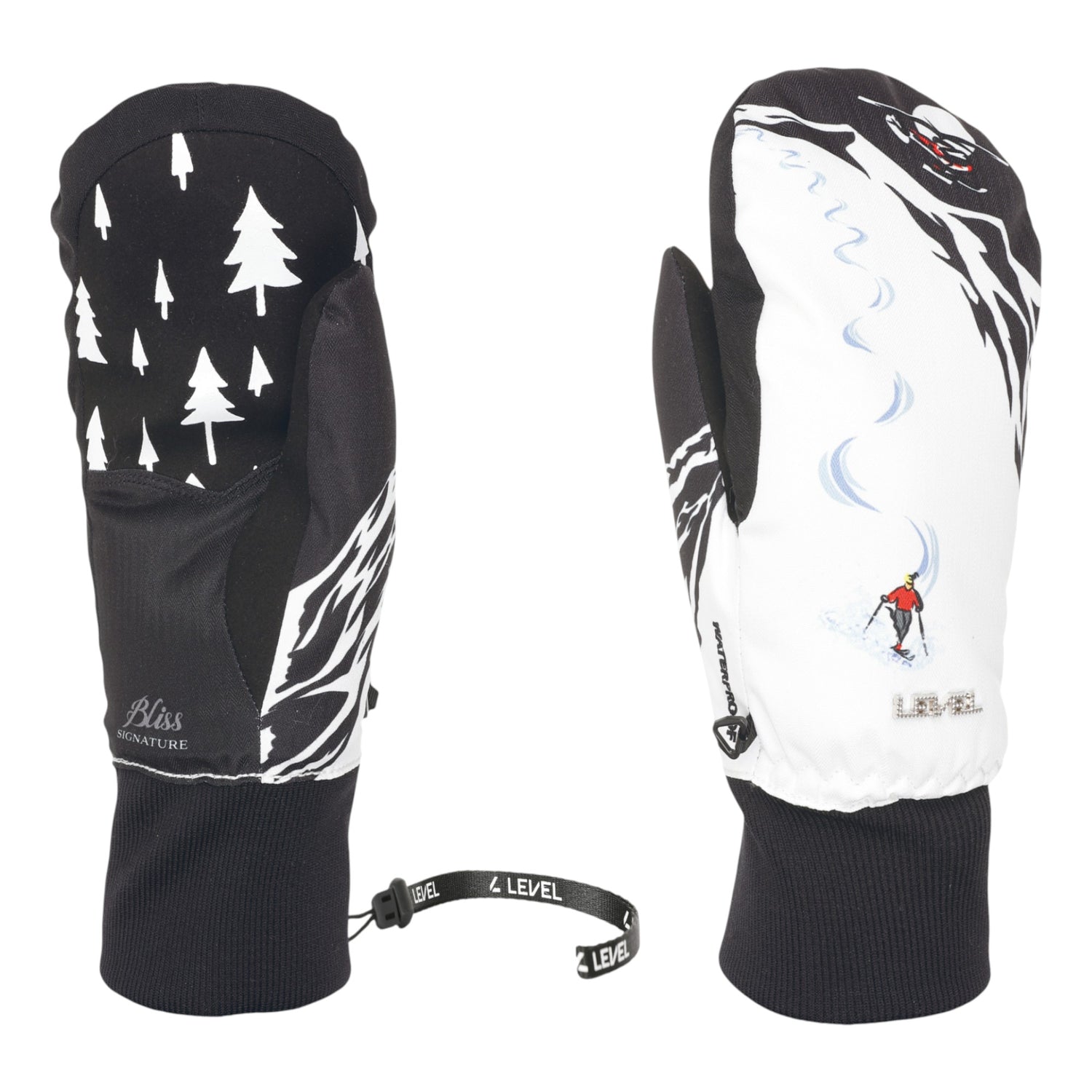 Coral Women Mittens