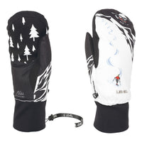 Coral Women Mittens