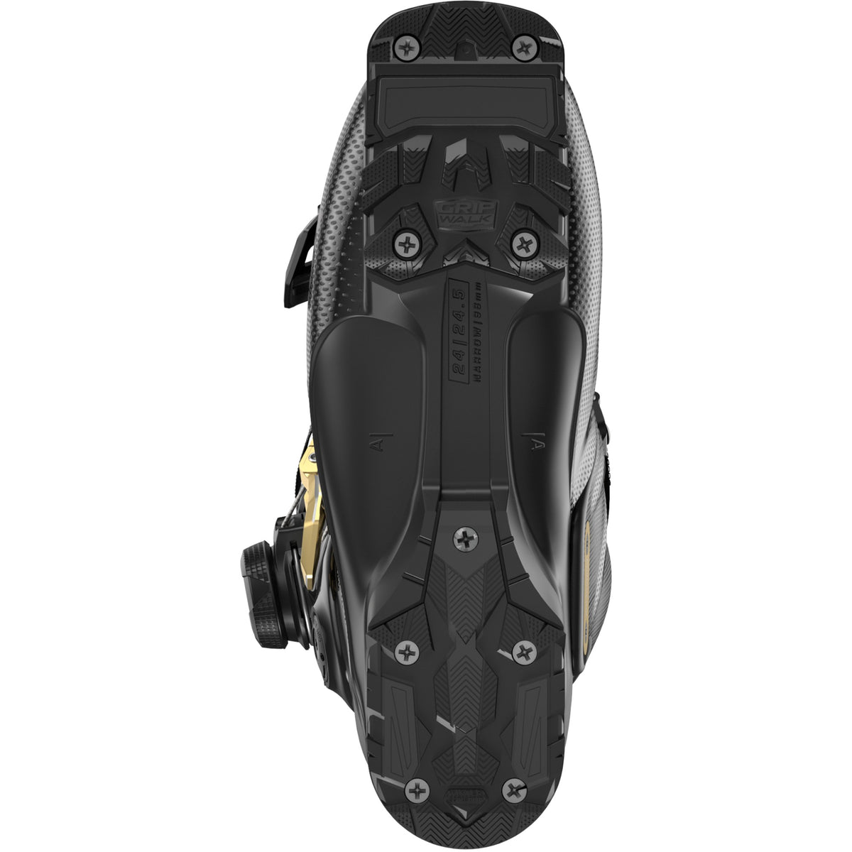 Salomon Noir/Gold Met/Dark Gris Met 22.5