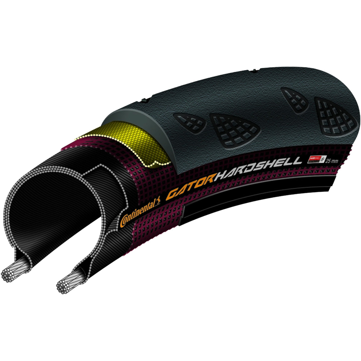 Pneu pour Vélo de Route Gator Hardshell Folding Duraskin