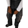 Deconstructed Denim Men Shell Pants