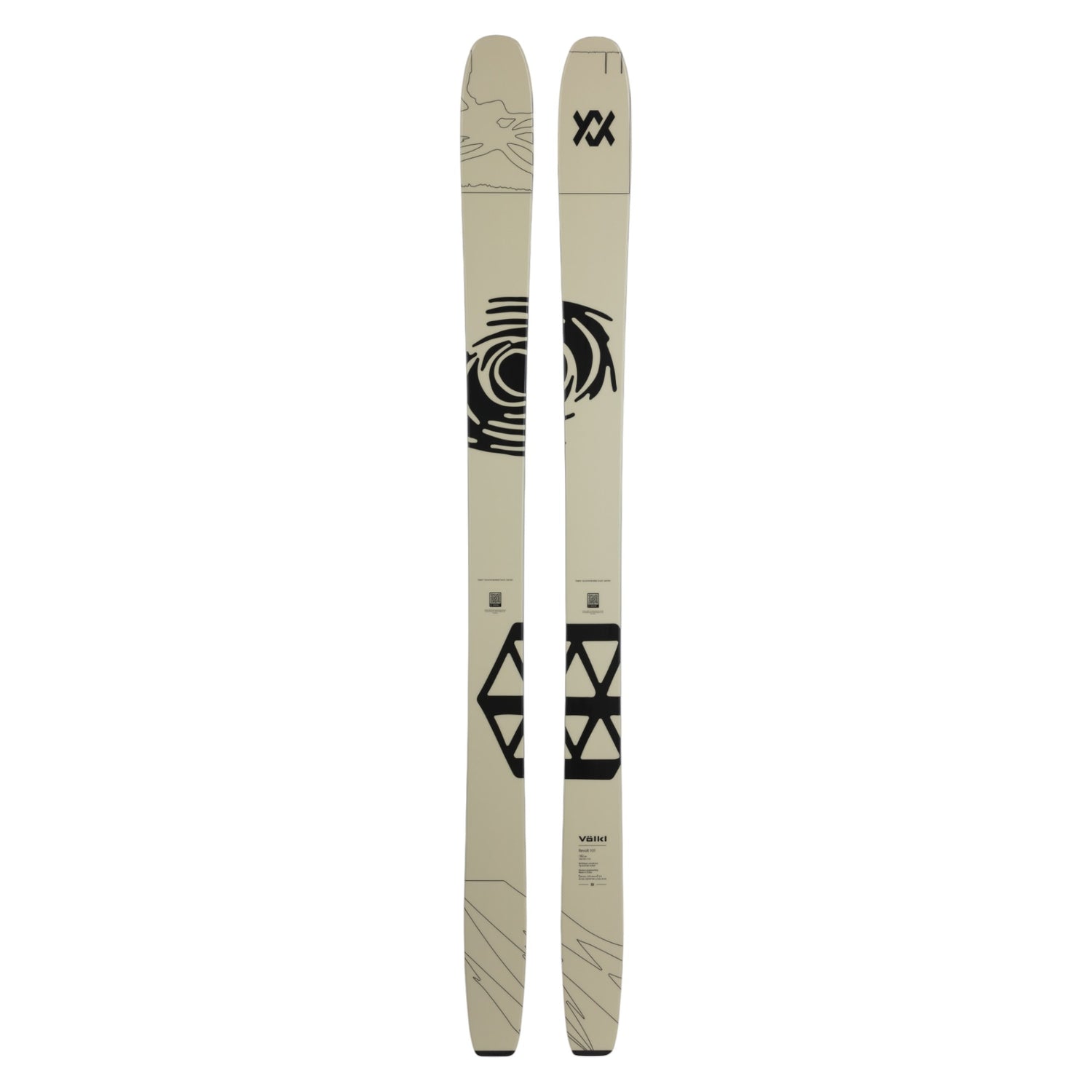 Skis Alpins Revolt 101 Flat Adulte