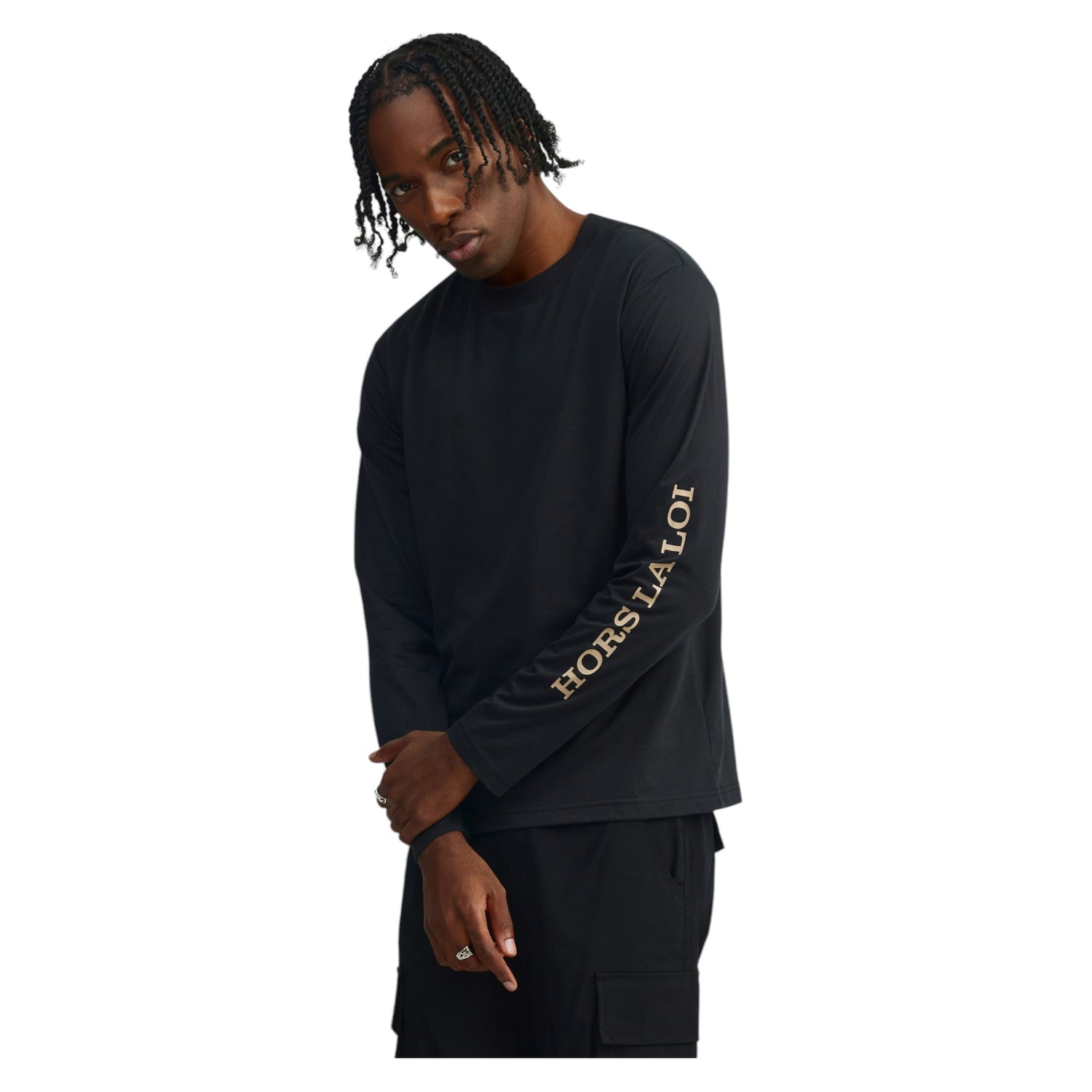 Chandail Manches Longues Logo Homme