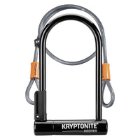 Keeper 12 Standard with 4' Flex Cable U Bike Lock