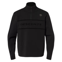 Half Zip Logo Men Long-Sleeved Shirt