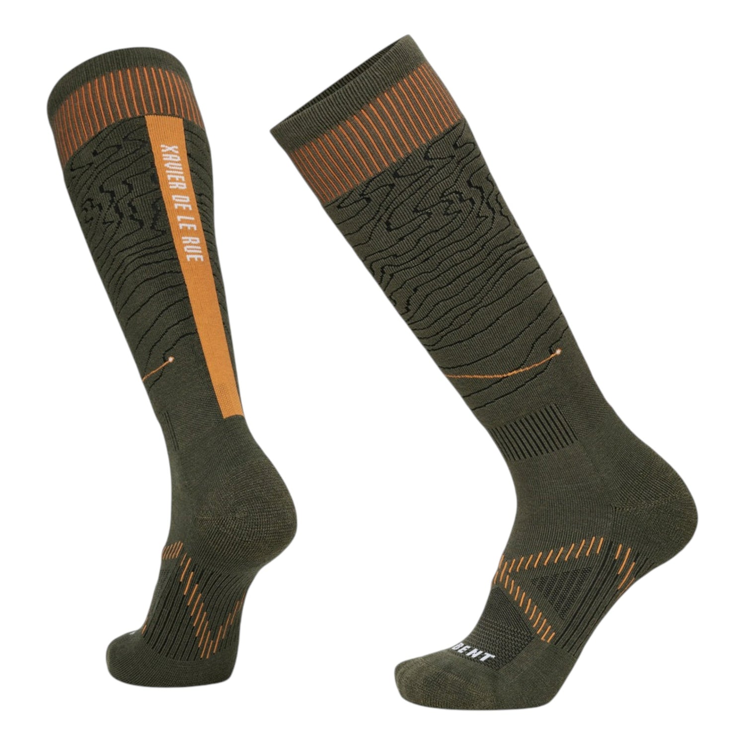 Xavier De Le Rue Pro Series Light Cushion Adult Ski Socks