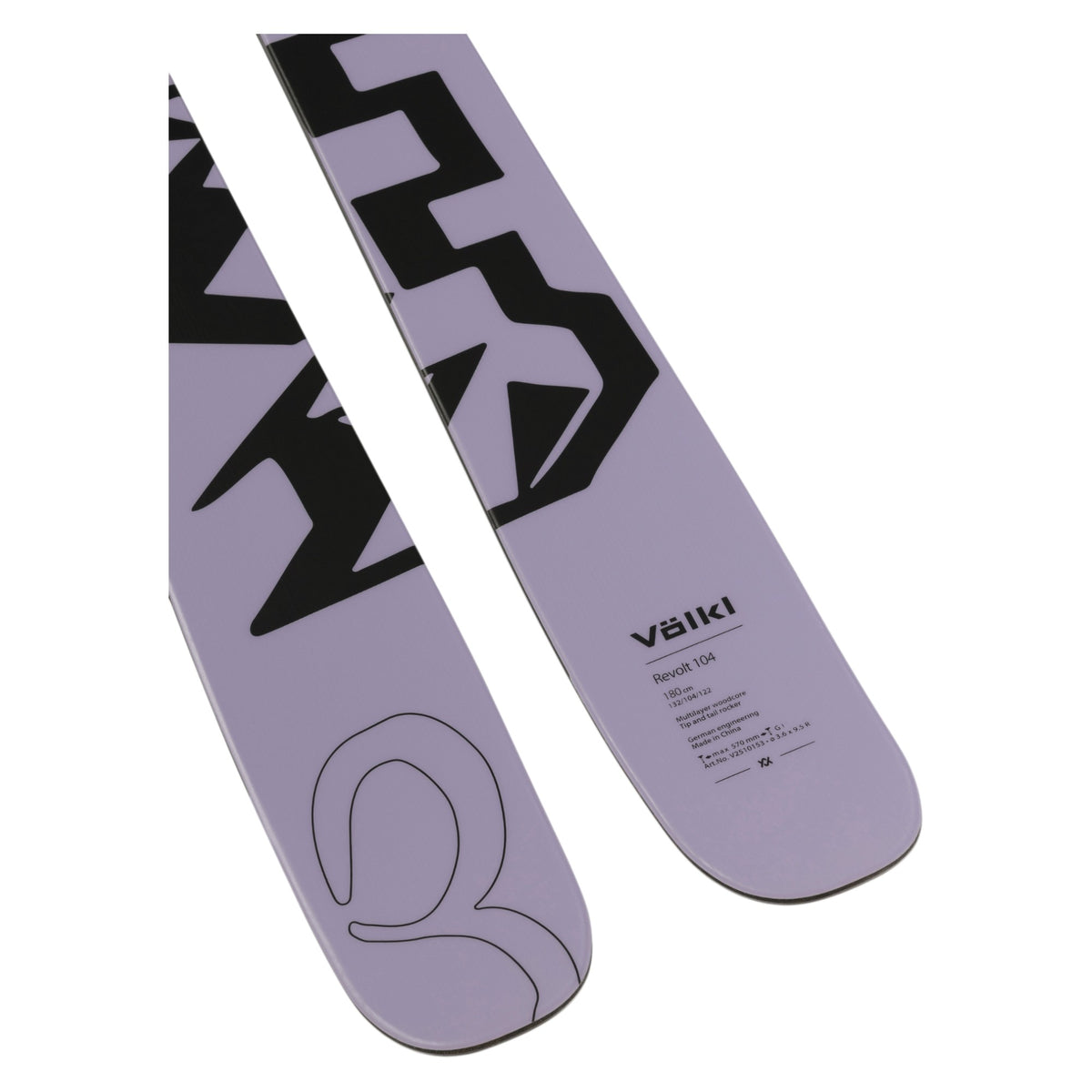 Revolt 104 Flat Men Alpine Skis