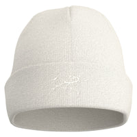 Embroidered Bird Adult Beanie
