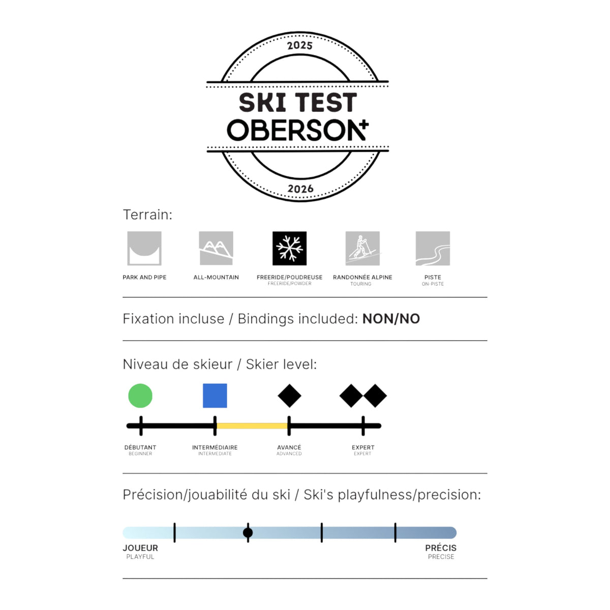 Skis Alpins Stormrider 95 Adulte
