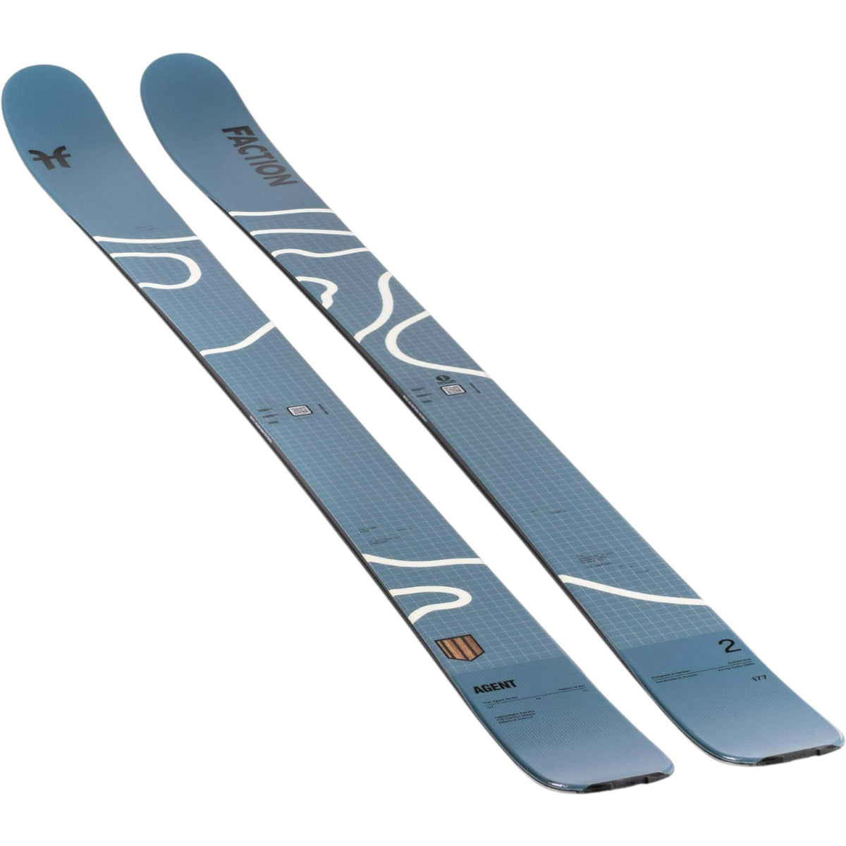 Skis Alpins Agent 2 Adulte