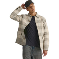 Plaid Men Insulated Jacket