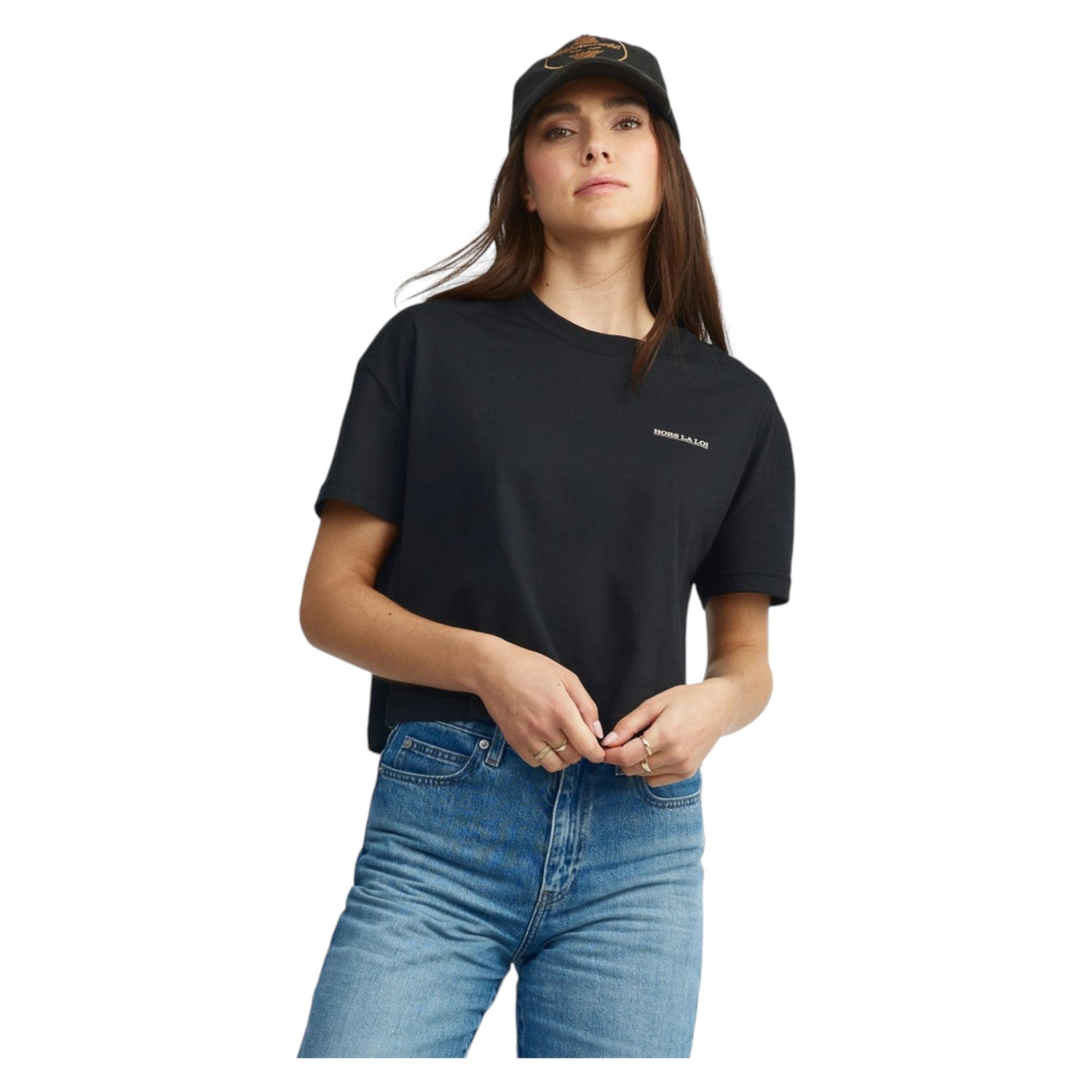 Chandail Manches Courtes Logo Femme