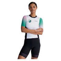 Maillot de Vélo de Route Manches Courtes Signature Femme