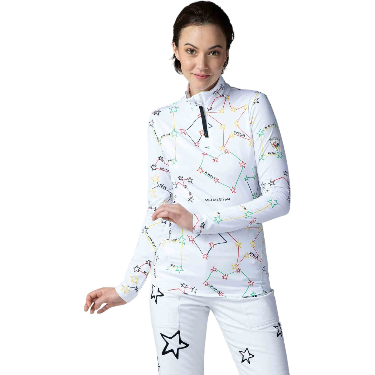 Couche Isolante Booster 1/2 Zip Femme