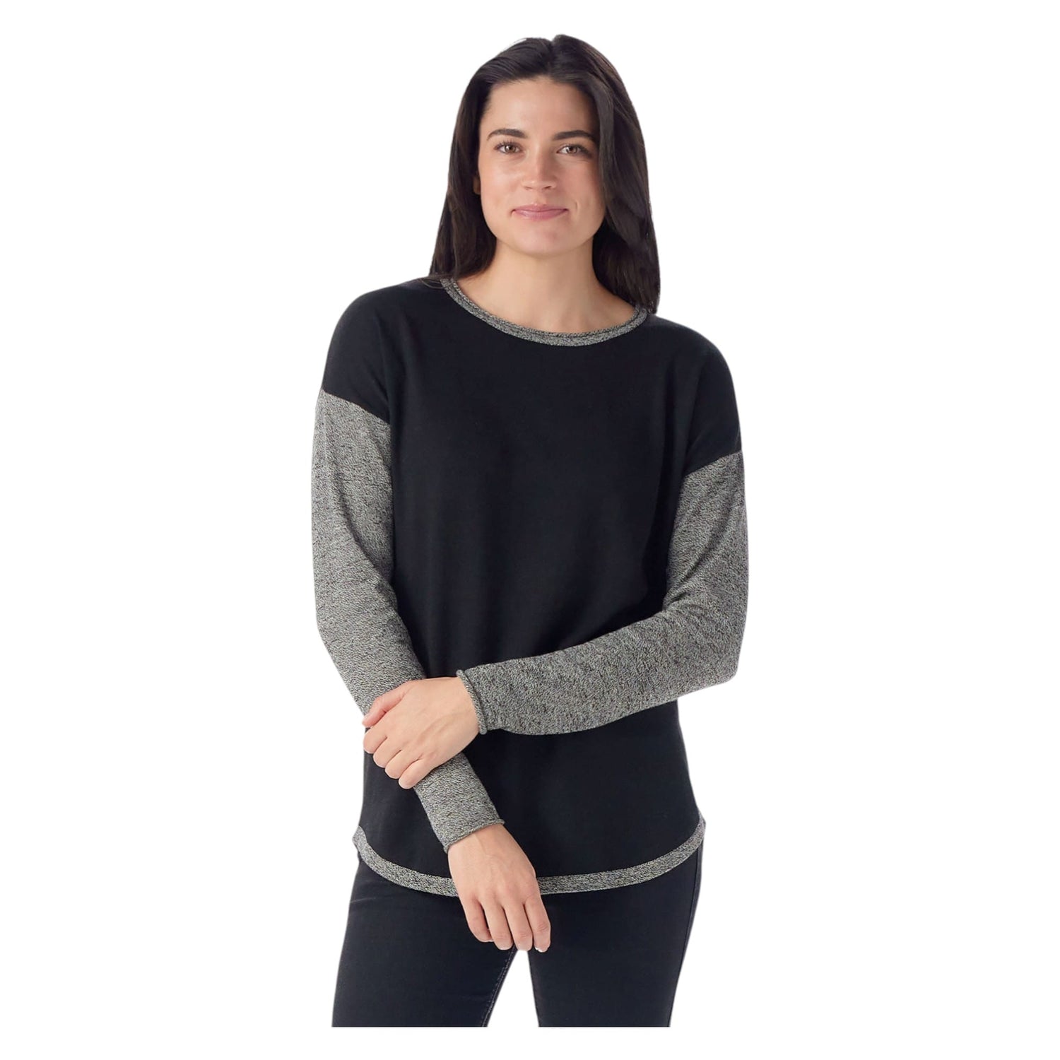 Chandail Manches Longues Shadow Pine Colorblock Femme