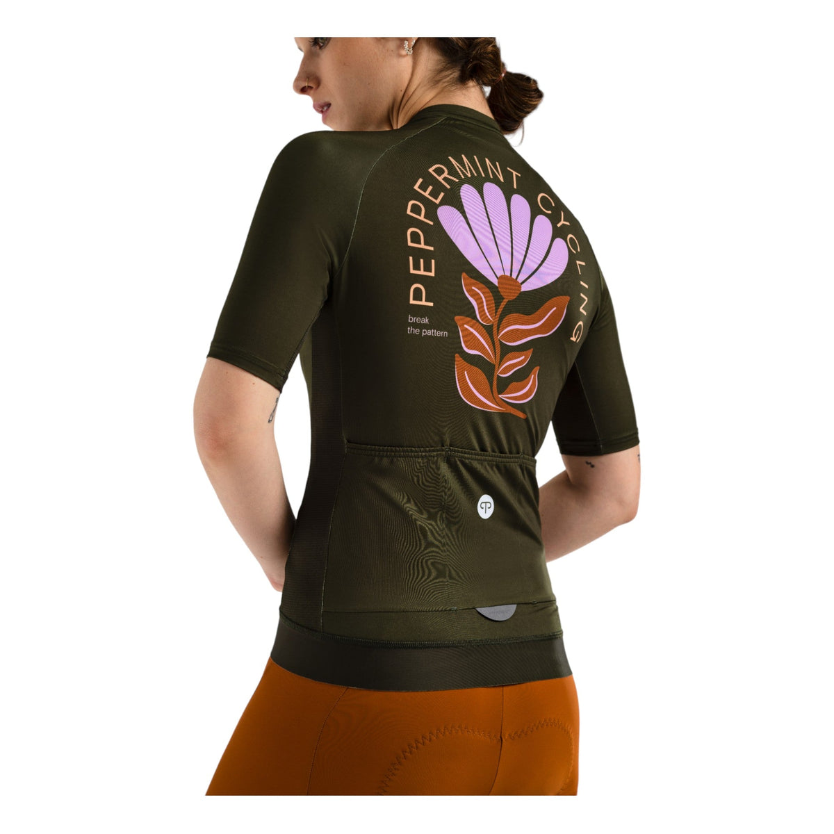 Maillot de Vélo de Route Manches Courtes Signature Femme