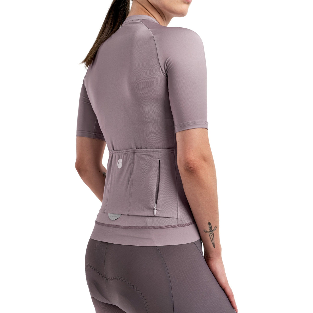 Maillot de Vélo de Route Manches Courtes Signature Femme
