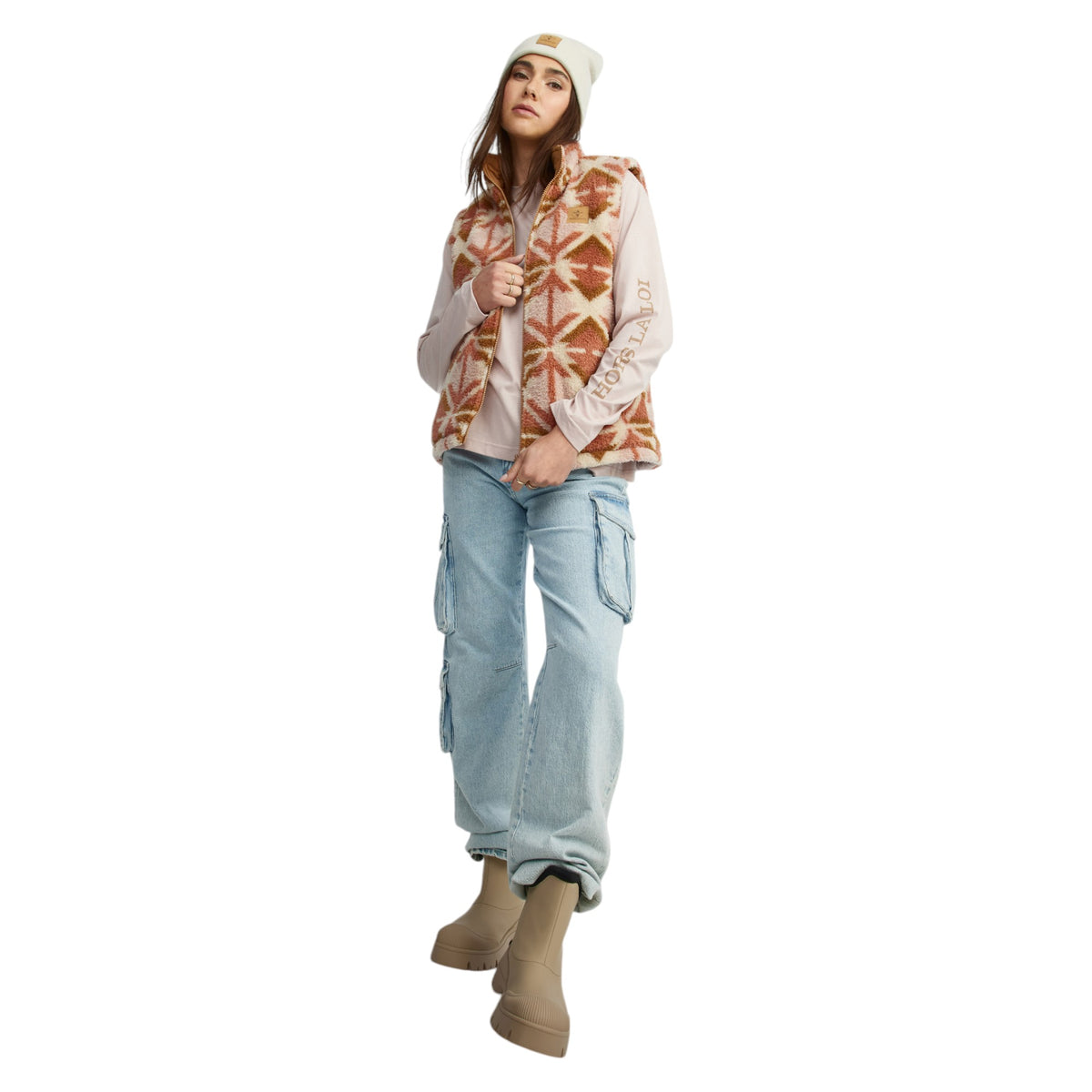 Veste Sans-Manche Réversible Femme