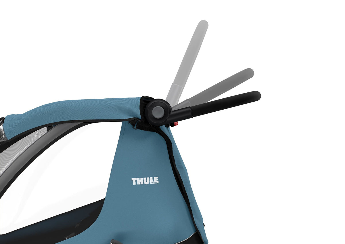 Courier 2-Seat Kids Cargo Bike Trailer